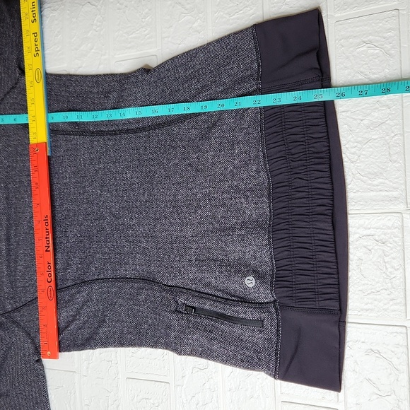 Lululemon Think Fast Hoodie, herringbone size 6 - Picture 8 of 10